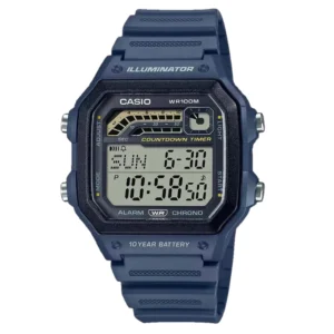 Relógio Casio Unissex Digital Resina Bicolor - WS-1600H-2AVDF-SC