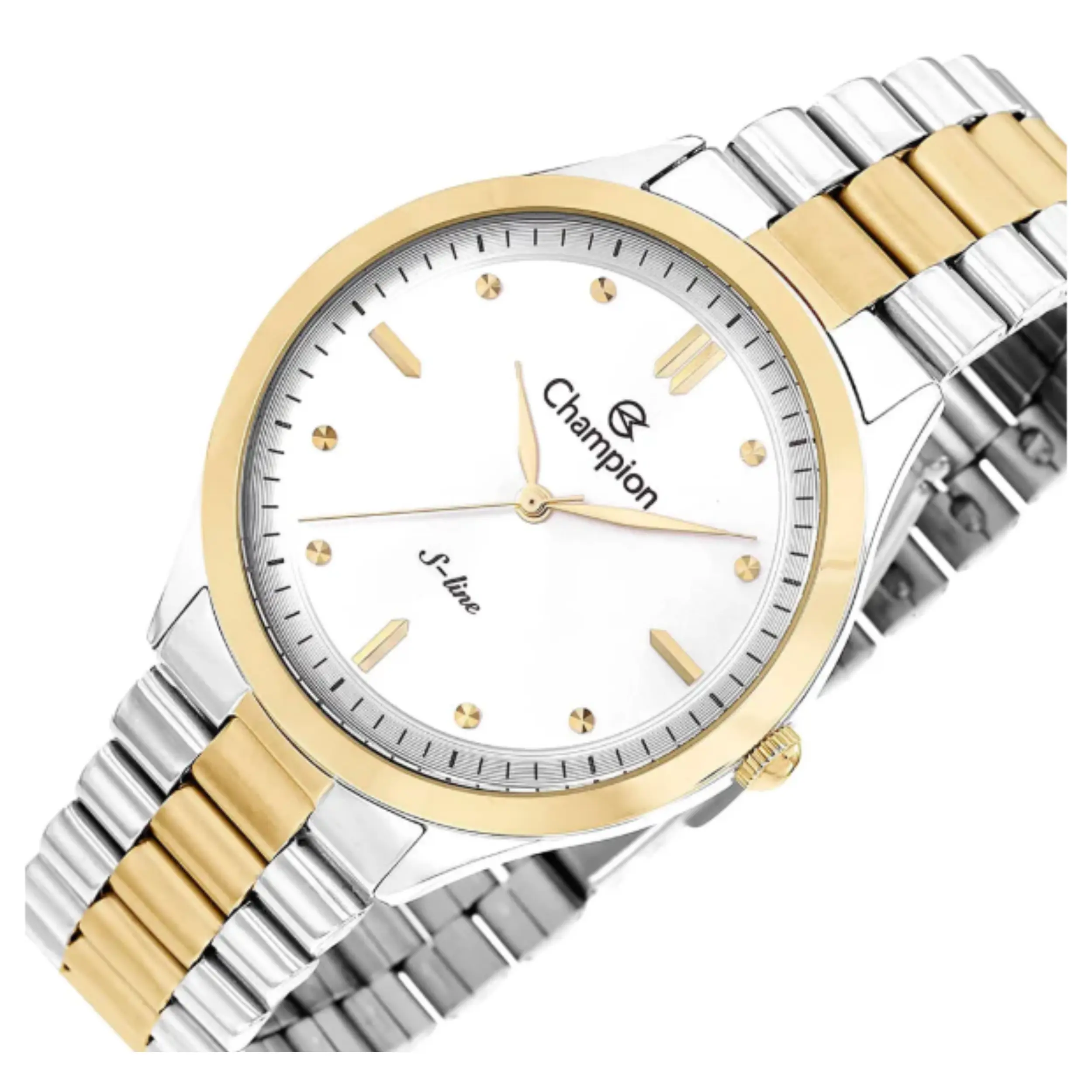 Relógio Champion Unissex Analógico Metal Bicolor - CN21087B - Imagem 4