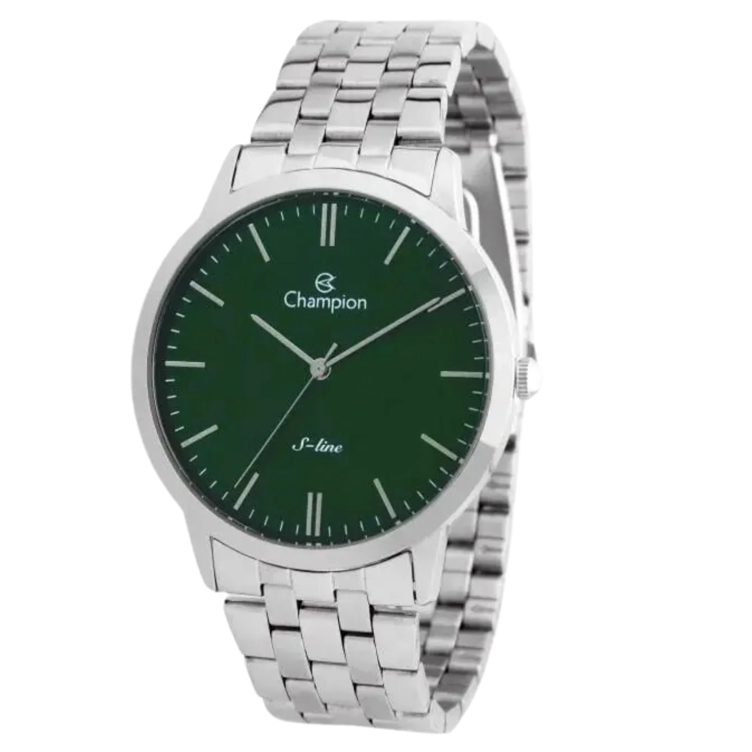 Relógio Champion Masculino Analógico Metal Prata - CN21103G