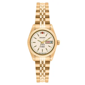 Relógio Orient Feminino Automático Metal Dourado -  559EB1NH C1KX