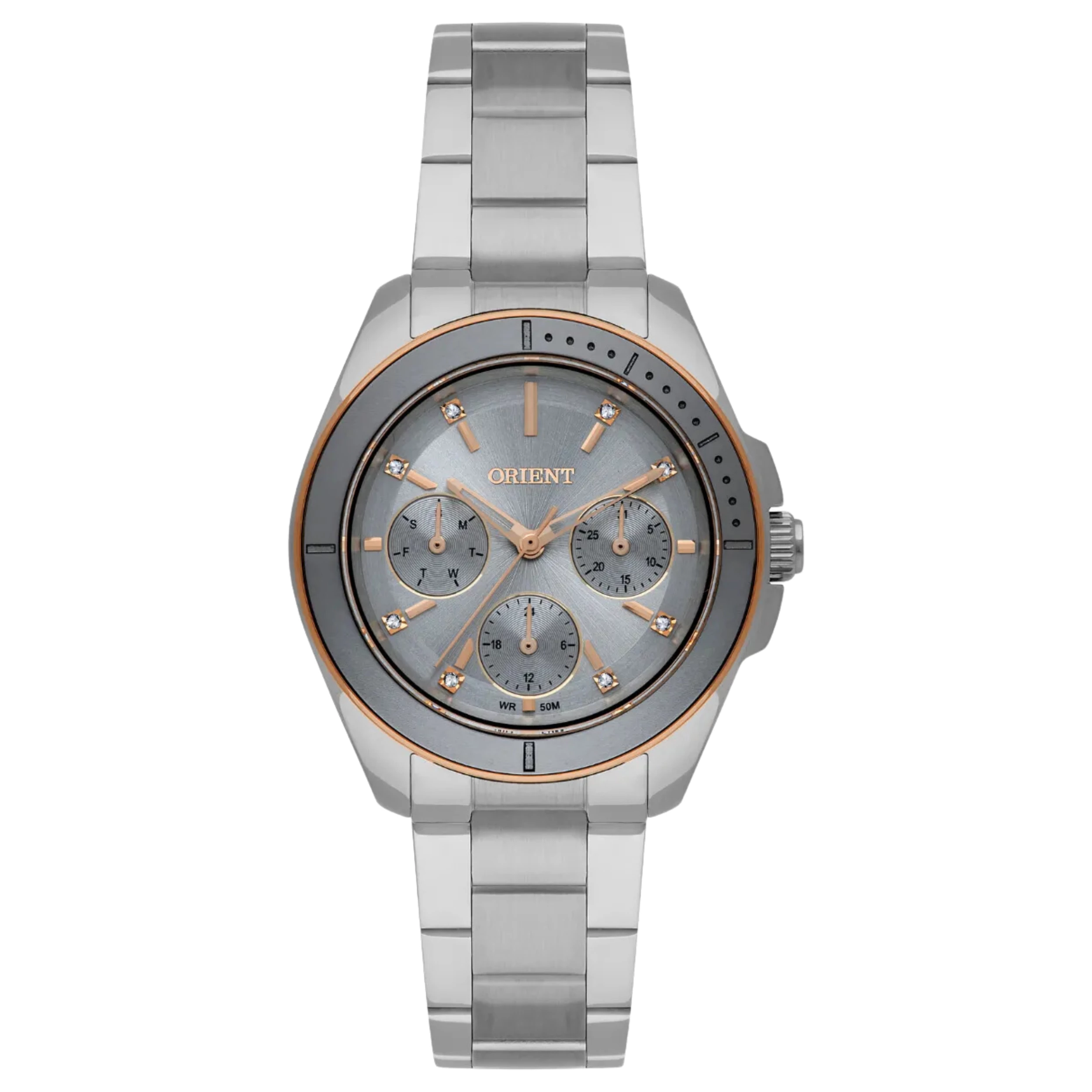 Relógio Orient Feminino Analógico Metal Prata - FTSSM067G1SX