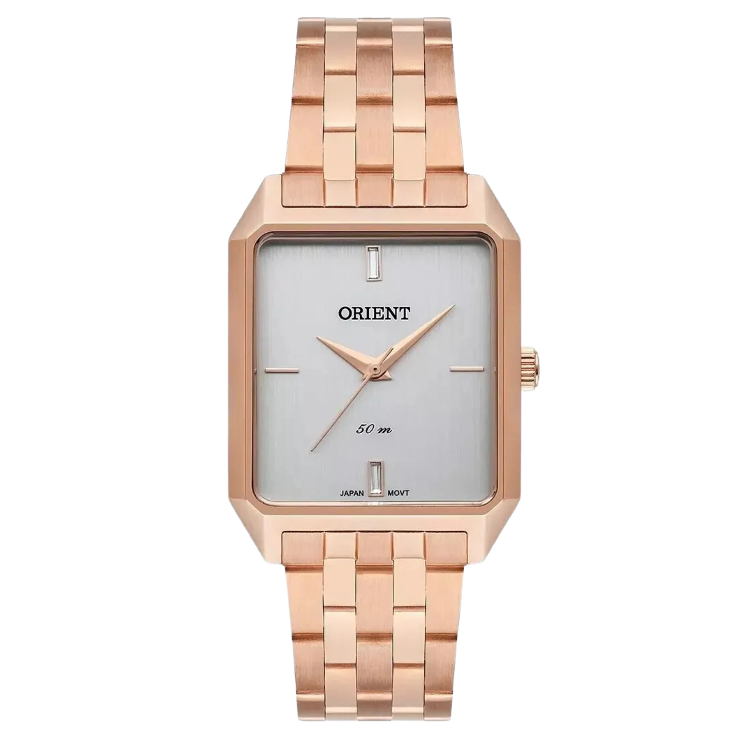 Relógio Orient Feminino Analógico Metal Rosé - LRSS0007 S1RX