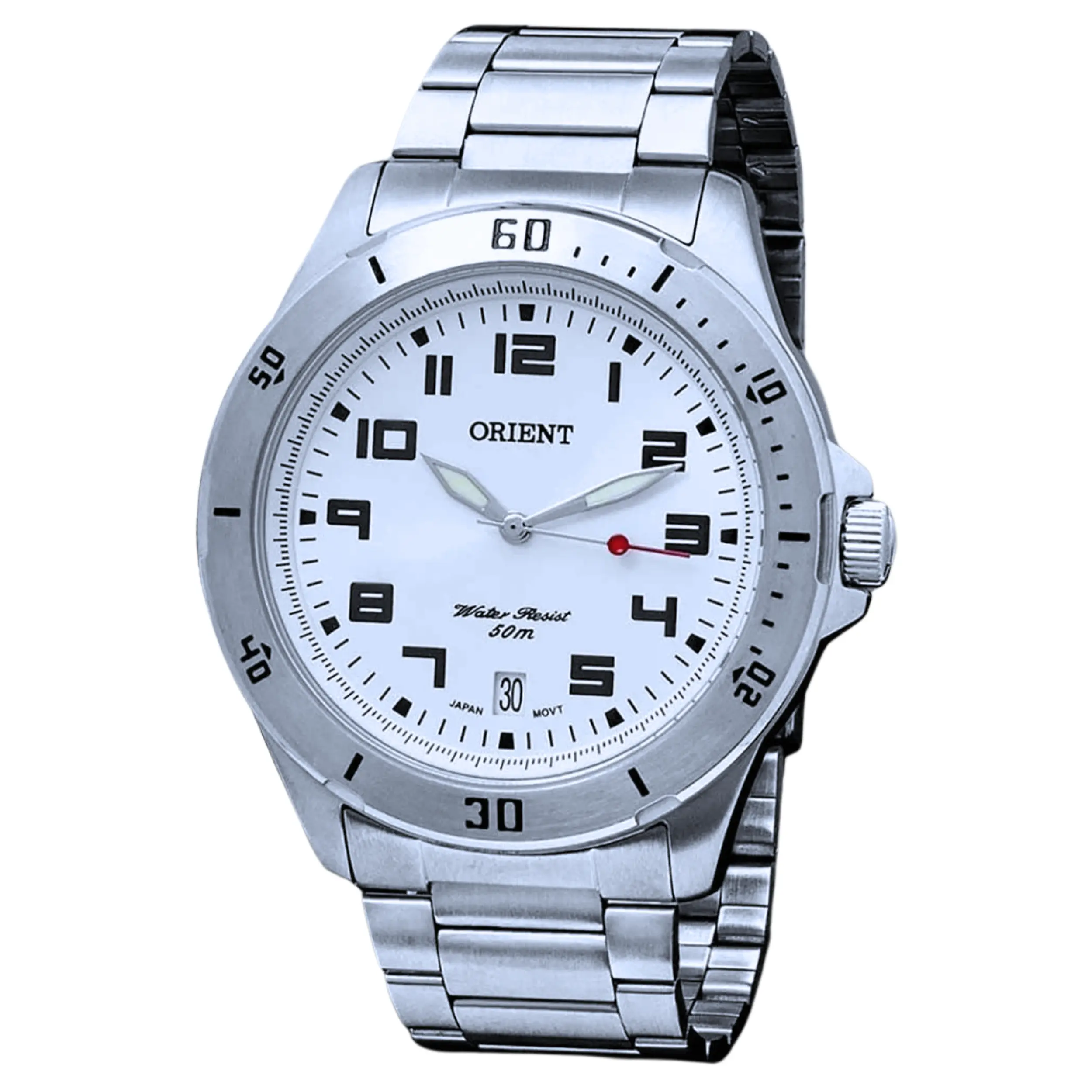 Relógio Orient Masculino Analógico Metal Prata - MBSS1155A S2SX - Imagem 4