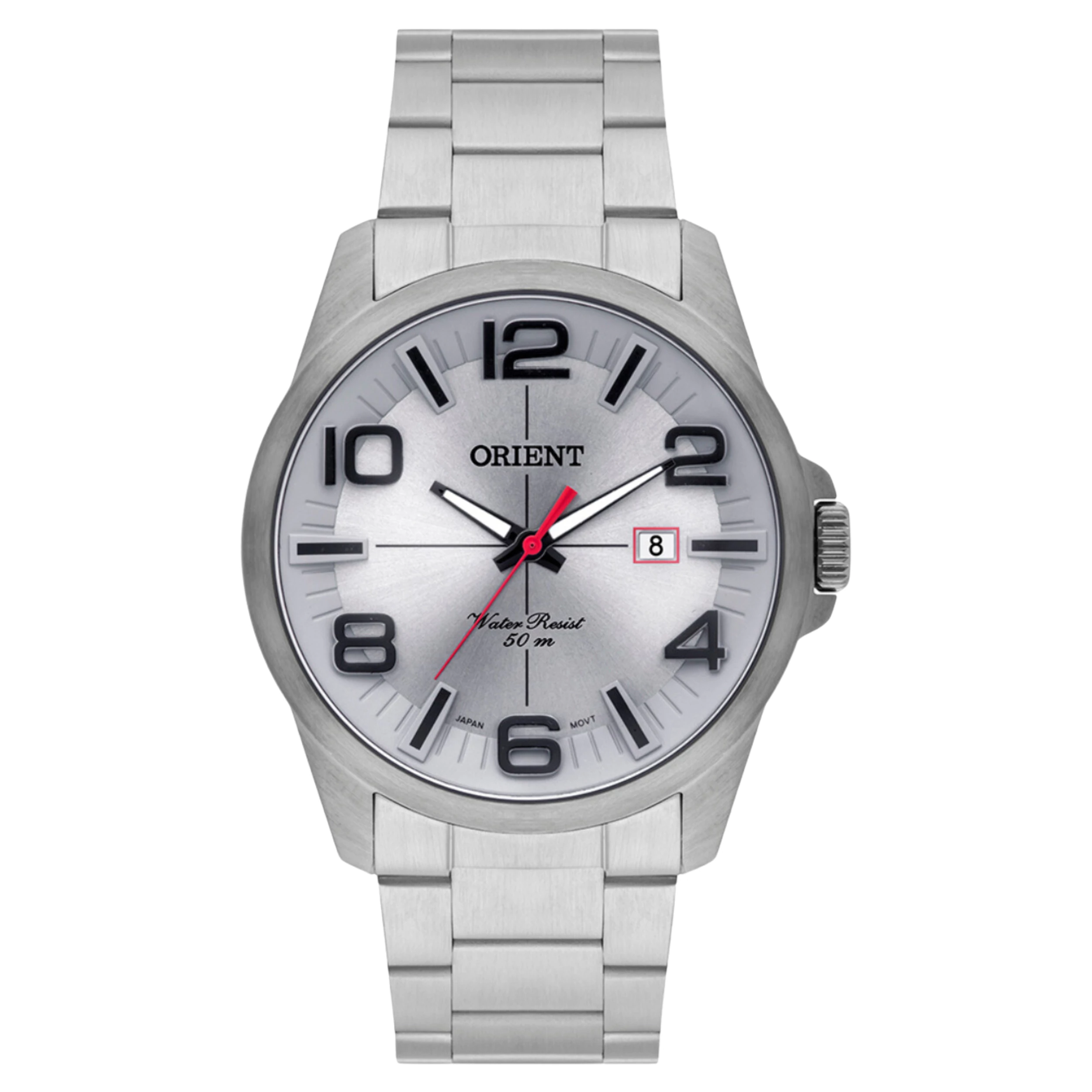 Relógio Orient Masculino Analógico Metal Prata - MBSS1289 G2SX