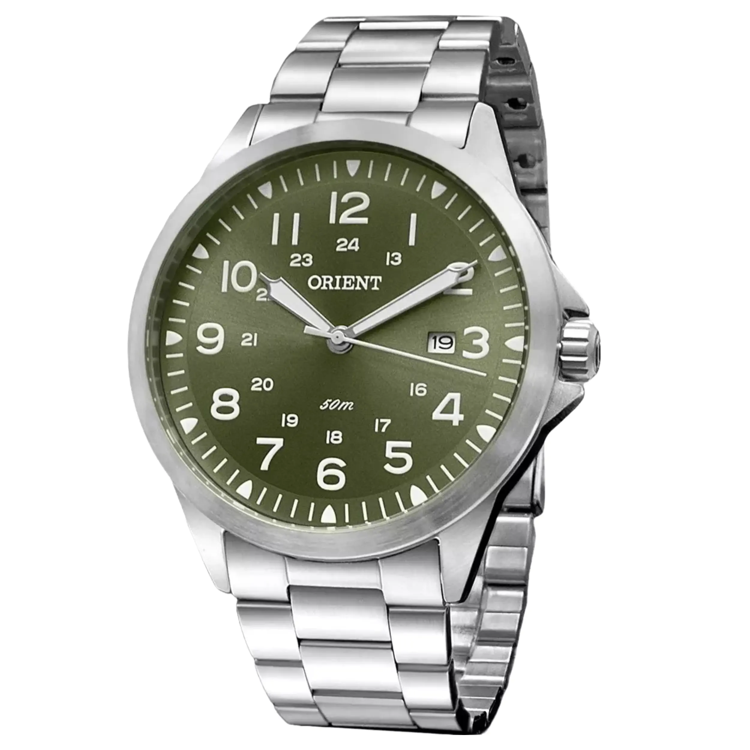 Relógio Orient Masculino Analógico Metal Prata - MBSS1380E2SX - Imagem 3