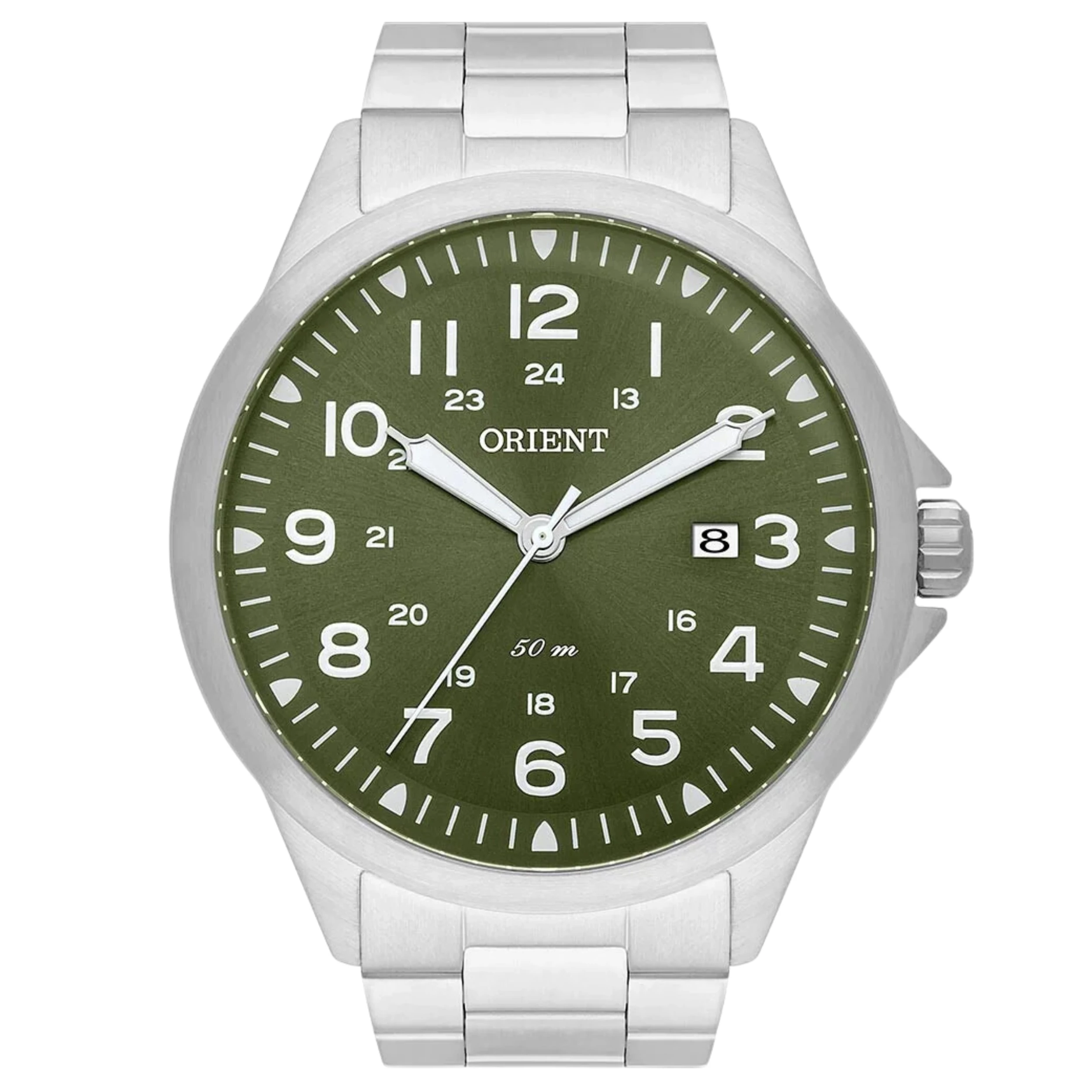 Relógio Orient Masculino Analógico Metal Prata - MBSS1380E2SX