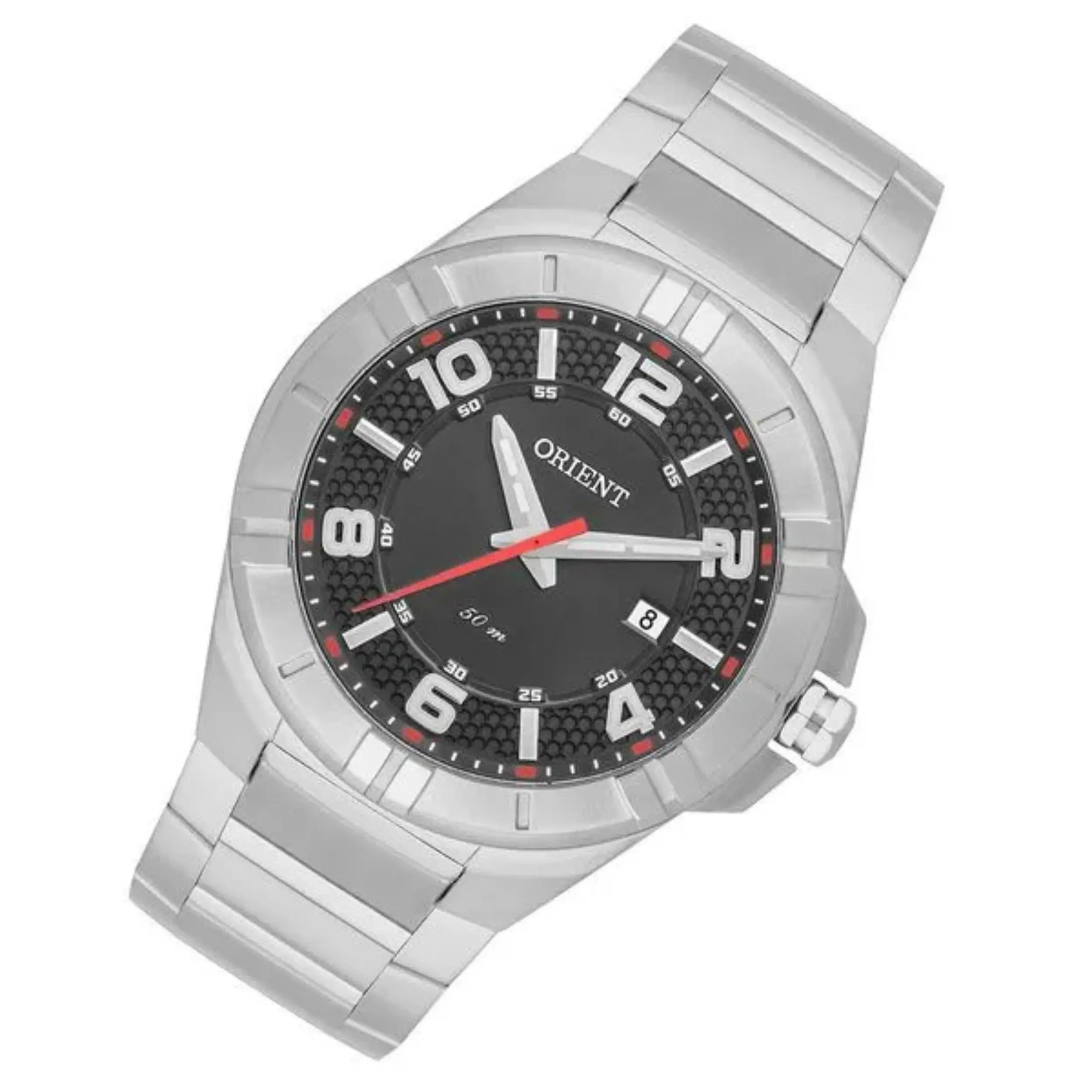 Relógio Orient Masculino Analógico Metal Prata - MBSS1472 GVSX - Imagem 2