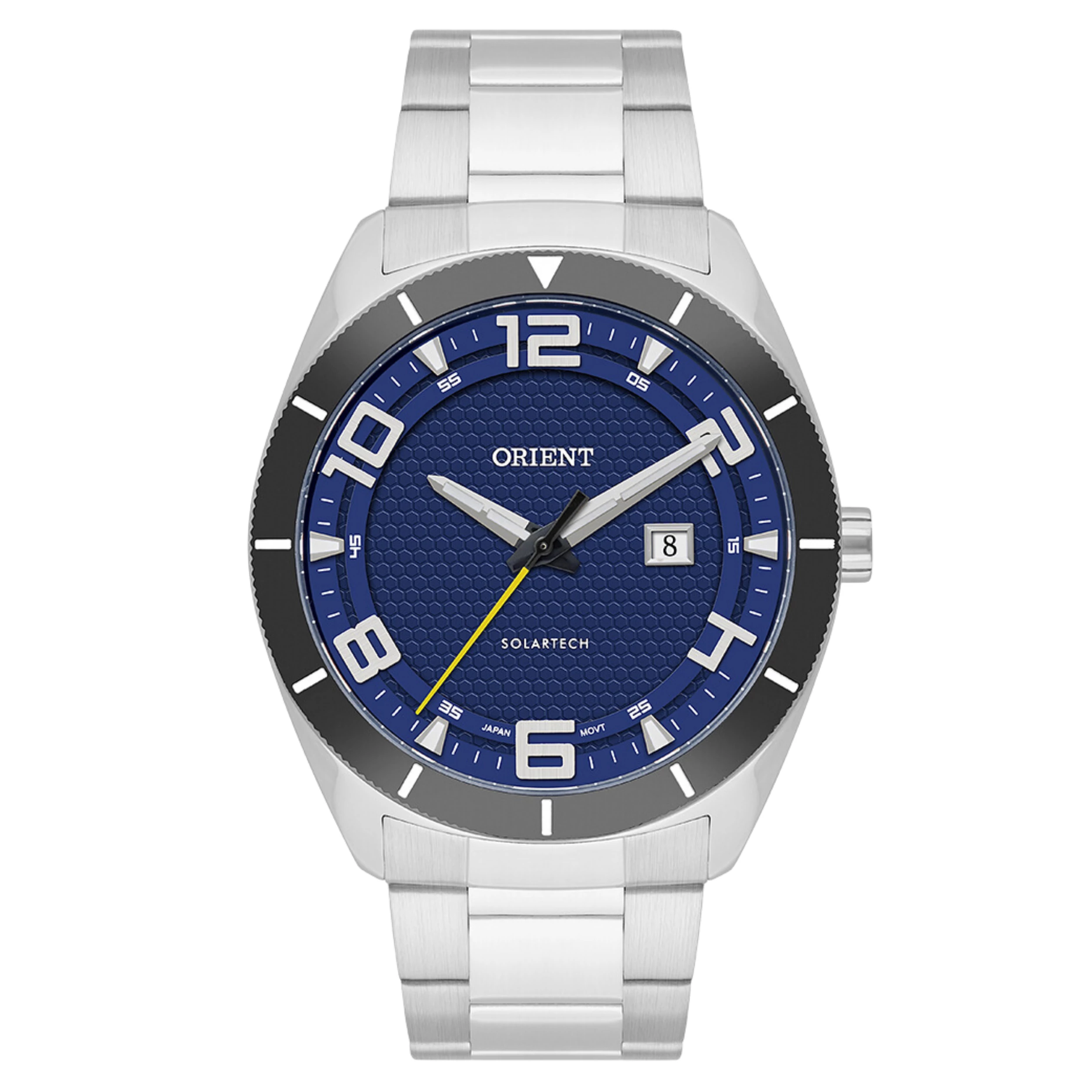 Relógio Orient Masculino Analógico Metal Prata - MBSS1488 D2SX