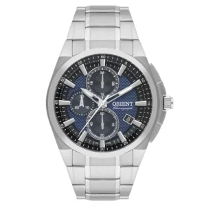 Relógio Orient Masculino Analógico Metal Prata -  MBSSC255 D1SX