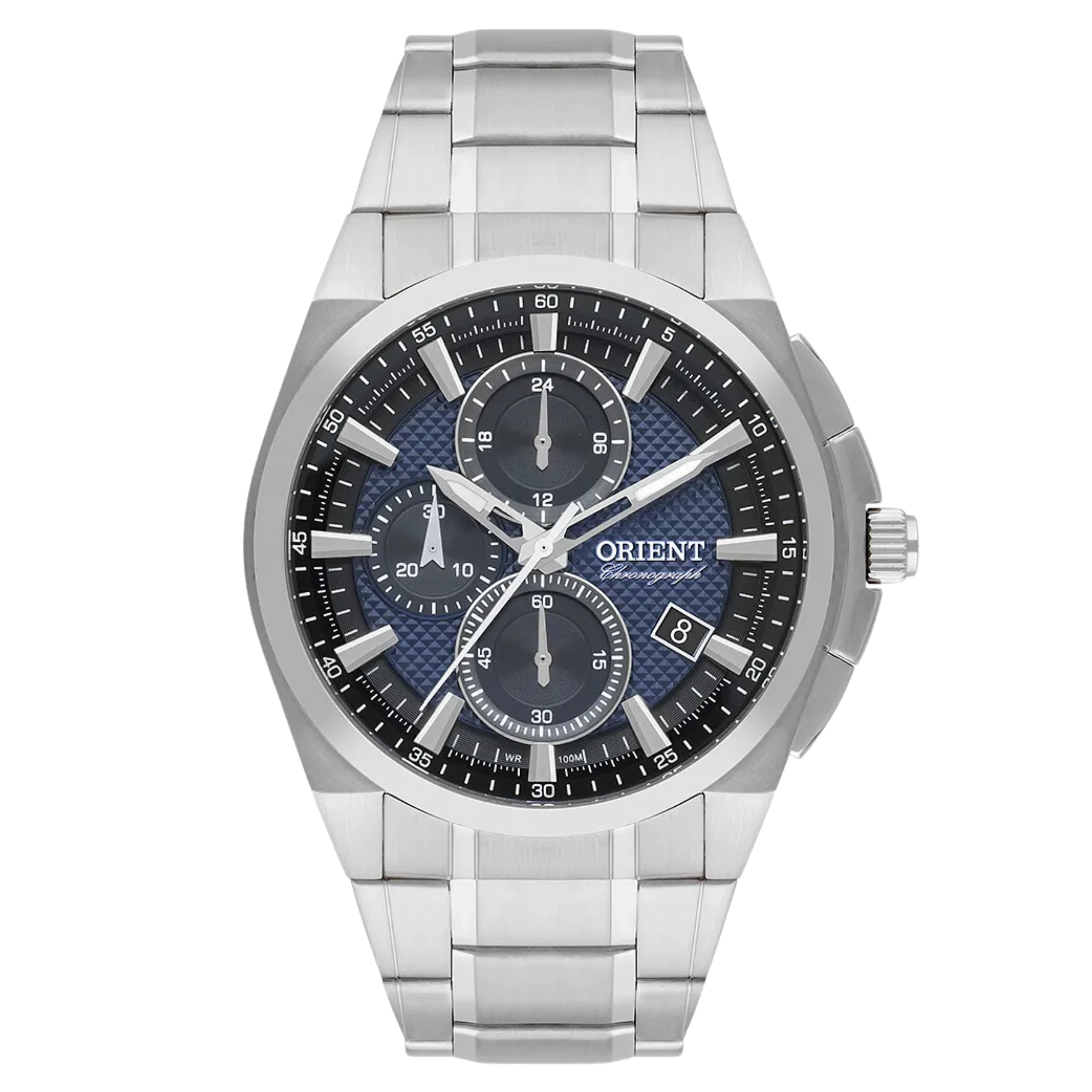 Relógio Orient Masculino Analógico Metal Prata - MBSSC255 D1SX