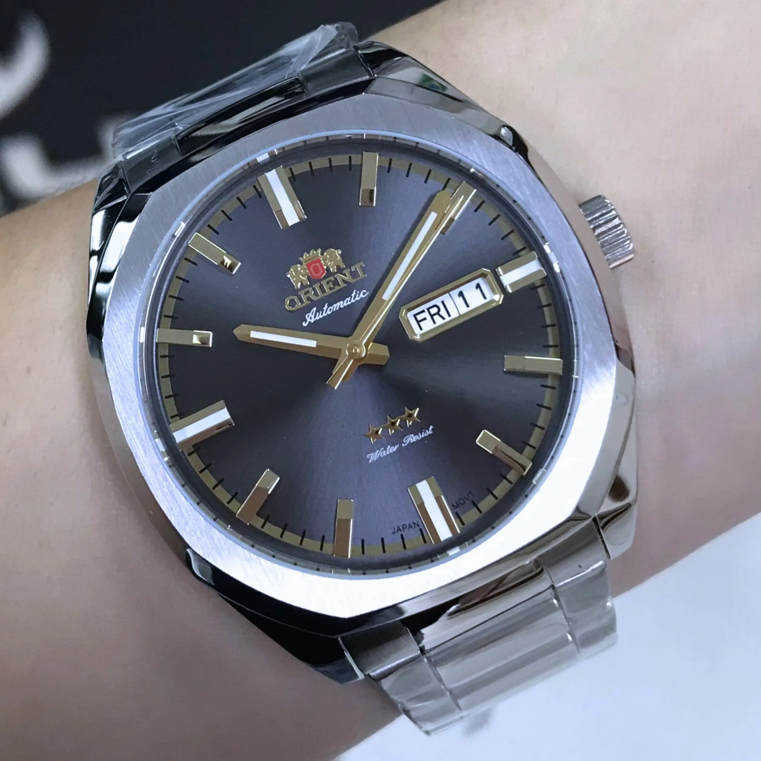 Relógio Orient Masculino Automático Metal Prata - NH3SS008 G1SX - Imagem 2