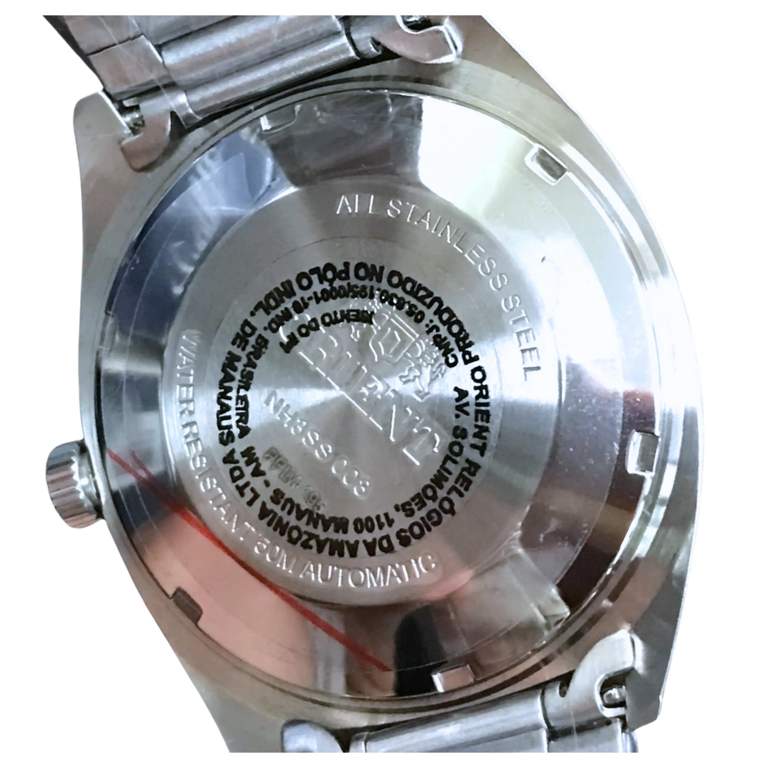 Relógio Orient Masculino Automático Metal Prata - NH3SS008 G1SX - Imagem 3