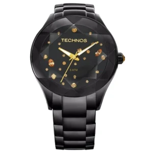 Relógio Technos Feminino Analógico Metal Preto - 2039AUDTM/1P