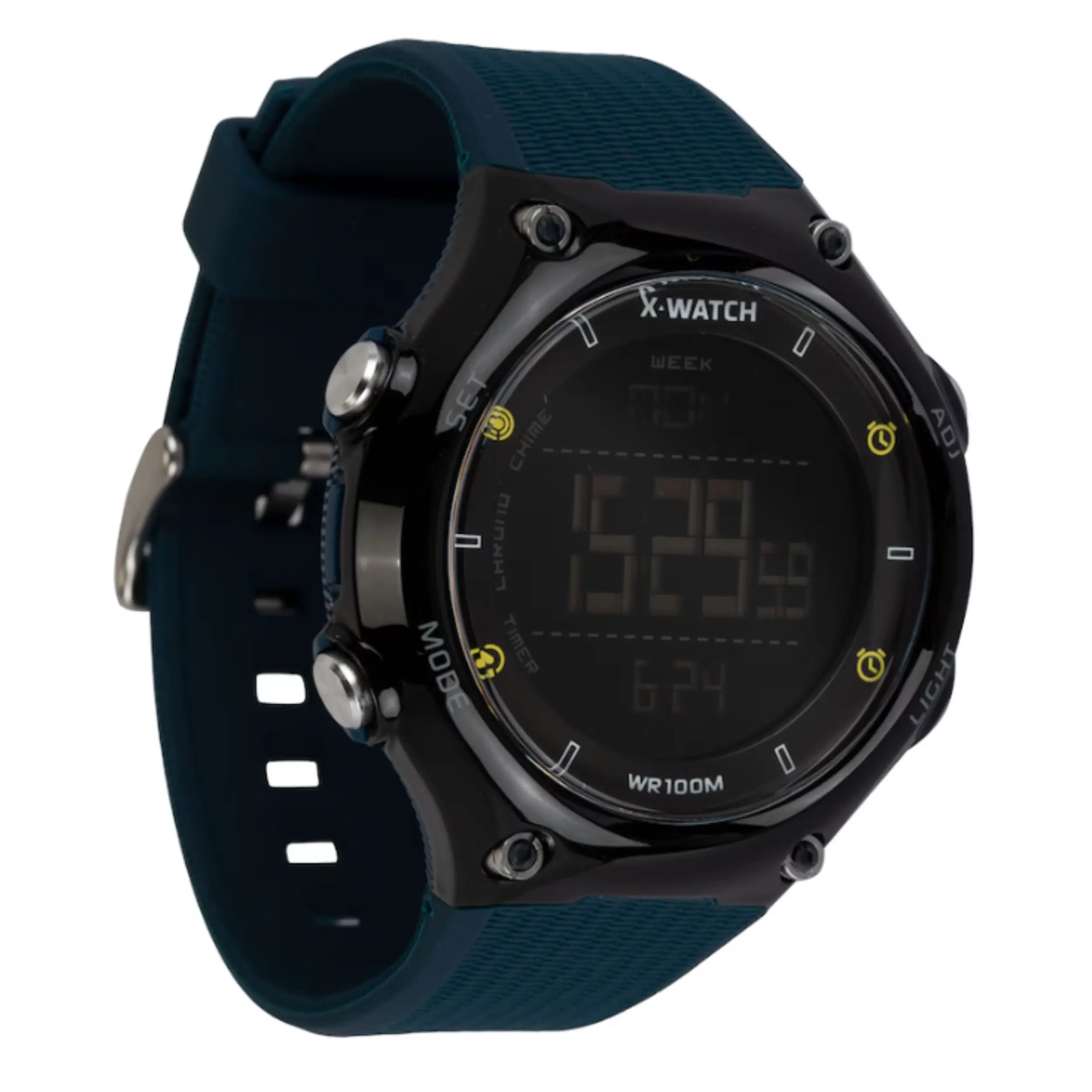 Relógio X-Watch Masculino Digital Silicone Azul - XMPPD455W PXDX - Imagem 2