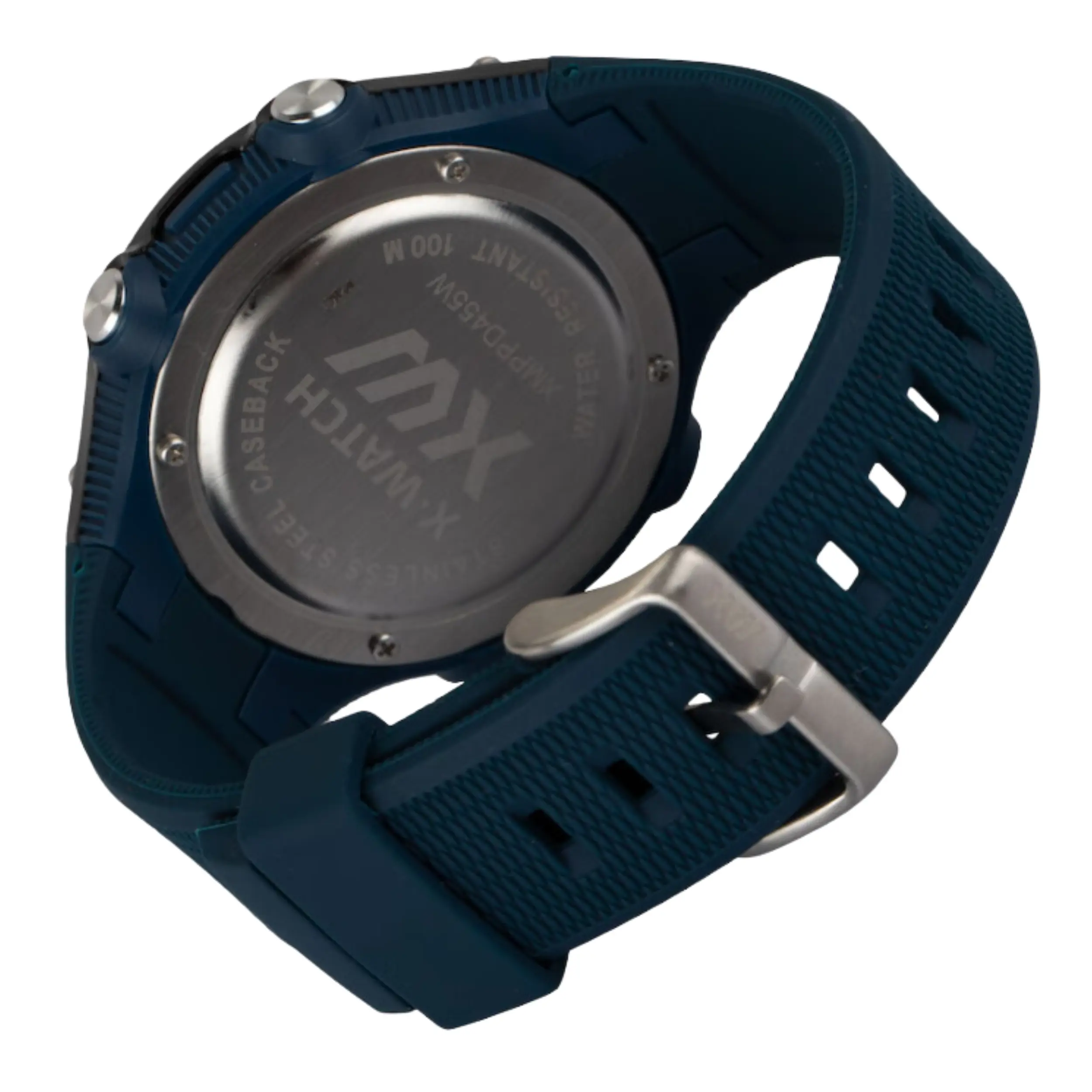 Relógio X-Watch Masculino Digital Silicone Azul - XMPPD455W PXDX - Imagem 3
