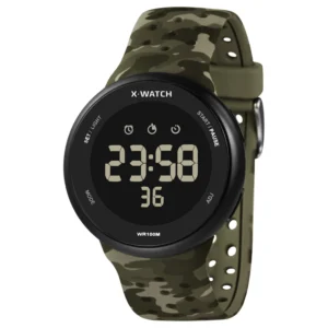 Relógio X-Watch Masculino Digital Silicone Verde - XMPPD486W PXEF