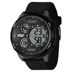Relógio X-Watch Masculino Digital Silicone Preto - XMPPD667 PXPX