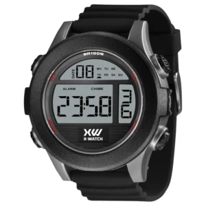 Relógio X-Watch Masculino Digital Silicone Preto - XMPPD672 PXPX