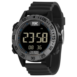 Relógio X-Watch Masculino Digital Silicone Preto - XMPPD695 PXPX
