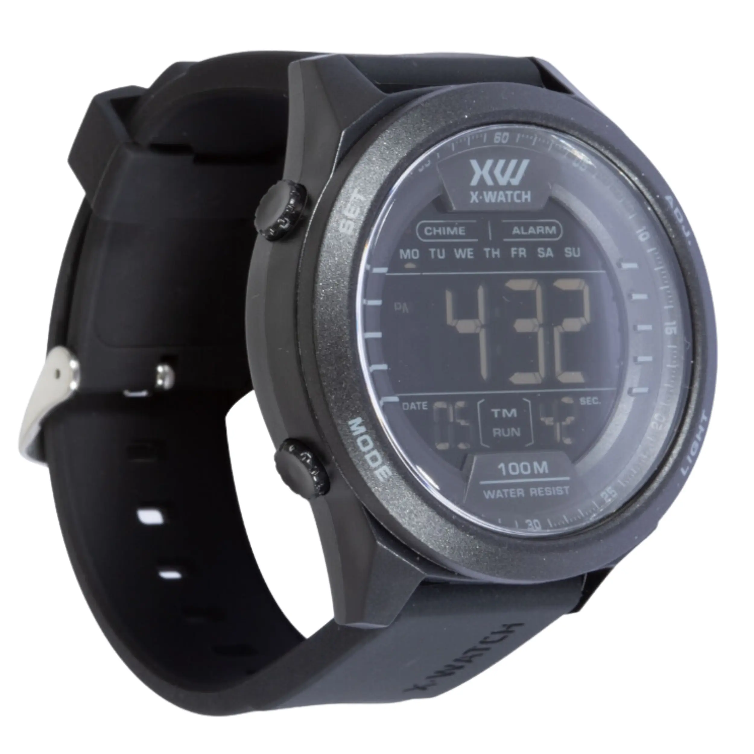Relógio X-Watch Masculino Digital Silicone Preto - XMPPD700 PXPX - Imagem 2