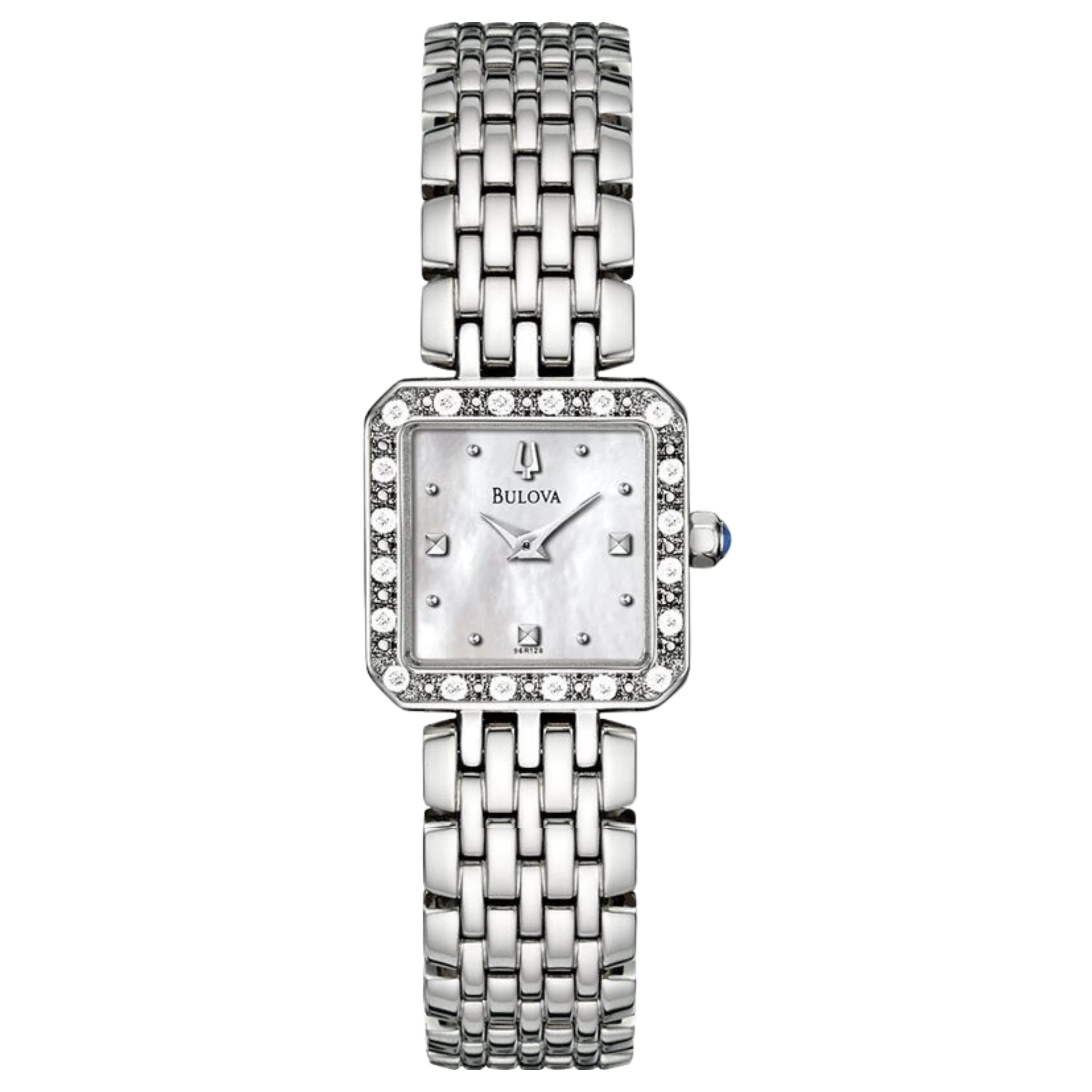 Relógio Bulova Feminino Analógico Metal Prata - 96R128