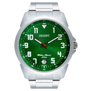 Relógio Orient Masculino Analógico Metal Prata -  MBSS1154A E2SX