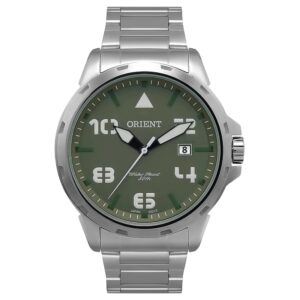 Relógio Orient Masculino Analógico Metal Prata -  MBSS1195A E2SX